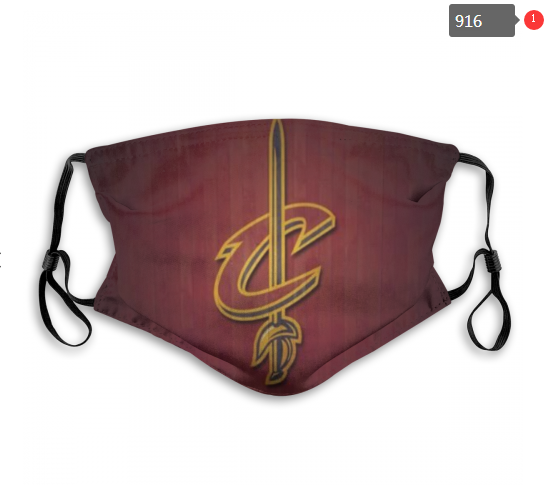 NBA Cleveland Cavaliers #2 Dust mask with filter->nba dust mask->Sports Accessory